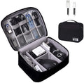OrgaWise Electronics Organizer, Electronic Accessories Bag Travel Cable Organizer Three-Layer for iPad Mini, Kindle, Hard Drives, Cables, Chargers by OrgaWise
