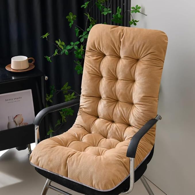 Office Chair Cushion Plush Seat Pad with Back Support Desk Cushions for Gamer Chair Recliner Rocking Chair by Unknown