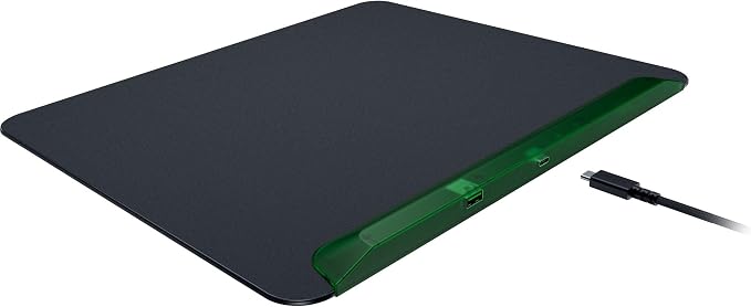 Razer Firefly V2 Pro Fully Illuminated RGB Gaming Mouse Mat: Backlit Design - 15 Zone Chroma Lighting - USB 2.0 Port - Detachable USB Type C Cable - Micro Textured Surface - Anti Slip Base - Image 13