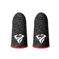 2Pcs Breathable Gaming Finger Sleeves Game Gloves Anti-Sweat Thumb Finger Cots Fingertip Cover for Mobile Games/COD / / ROS Gaming Sleeves Cots for Mobile Games Sensitive Touch Feel by Unknown