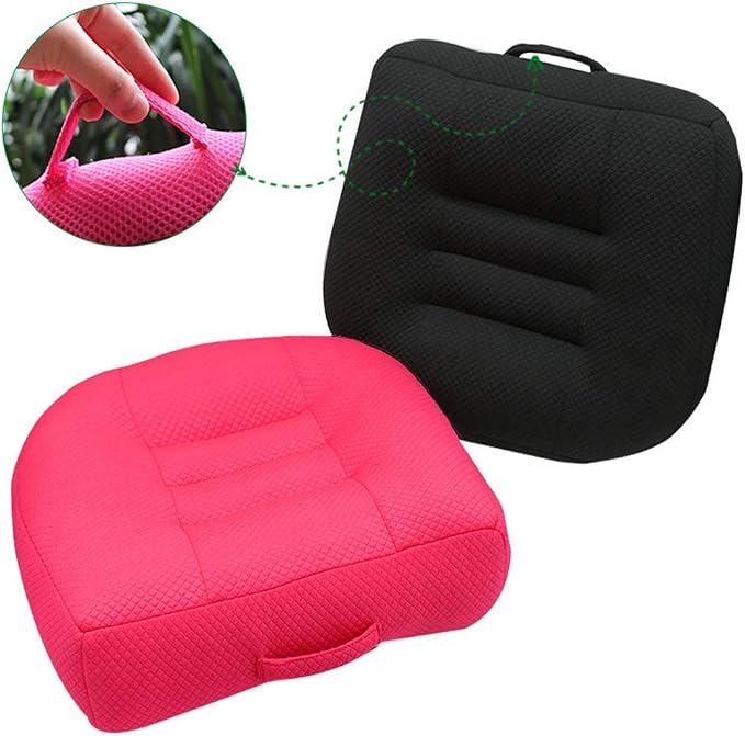 Adult Booster Seat Cushion, Car Seat Cushions for Short People/Thick Office Chair Booster Seat Increase Field ​of View, for Trucks, Car, Office Chair, Home, Wheelchair,Angle Lift Seat Cushion (Grey) - Image 8