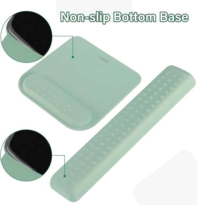 MOSISO Keyboard Stand&Wrist Rest Support for Keyboard &Mouse Pad Set - Image 8