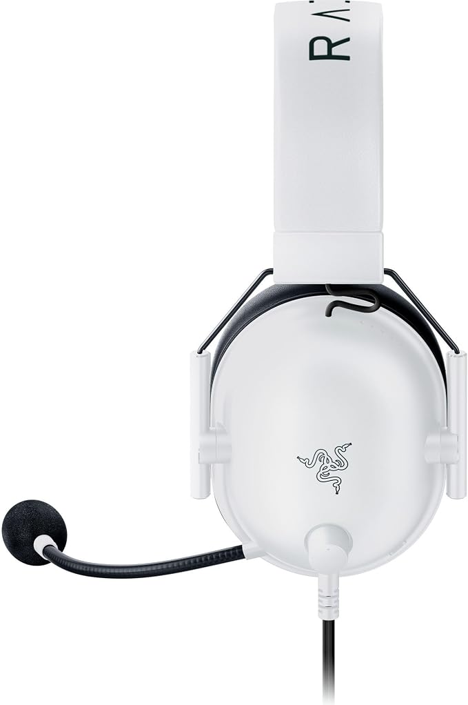 Razer BlackShark V2 X Wired PlayStation Gaming Headset, White - Image 10