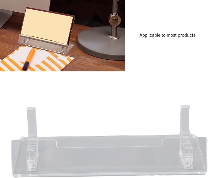 Game Console Display Stand Video Game Console Stand Gaming Holder Display Holder Clear Acrylic with 4 Anti Slip Rubber Pads for New Watch Phone Tablet - Image 5