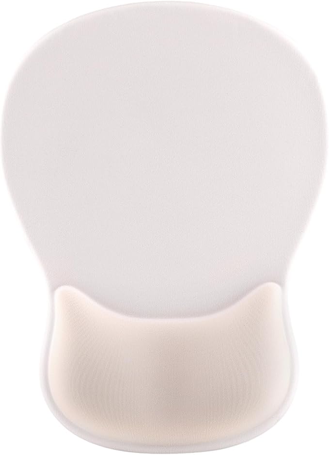Ergonomic Mouse Pad with Wrist Rest - Gel Wrist Support Mousepad with Non-Slip PU Base for Computer, Laptop, Office & Home by Unknown