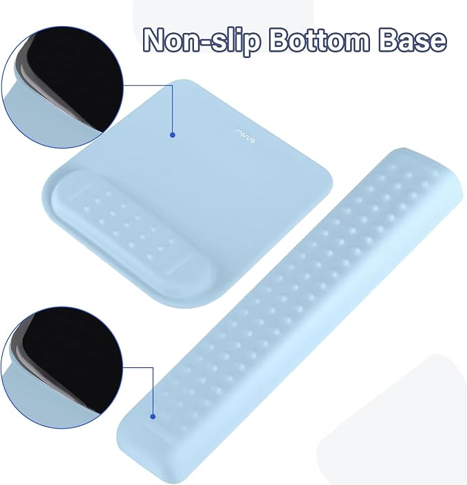 MOSISO Keyboard Stand&Wrist Rest Support for Keyboard &Mouse Pad Set - Image 8