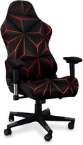 Gaming Chair Covers, 3D Printing Stretch Fit Scratch Resistant | Easy to install, Soft Breathable, Cat Scratch Proof, Washable Gaming Chair Seat Cover with Armrest Cover (No Chairs)(B) by Unknown