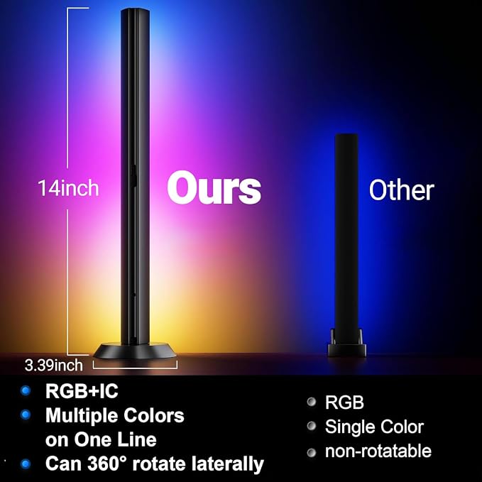 DAYBETTER Smart LED Light Bars,RGBICWW TV Light Bar for Living Room,Gaming - Image 8