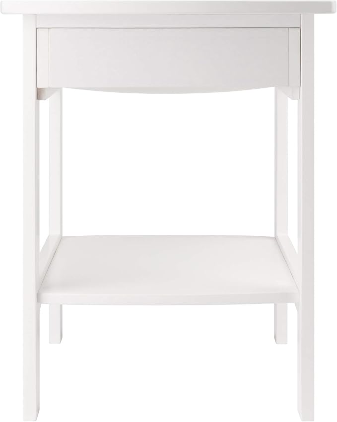 Winsome Wood Claire Accent Table, White - Image 7