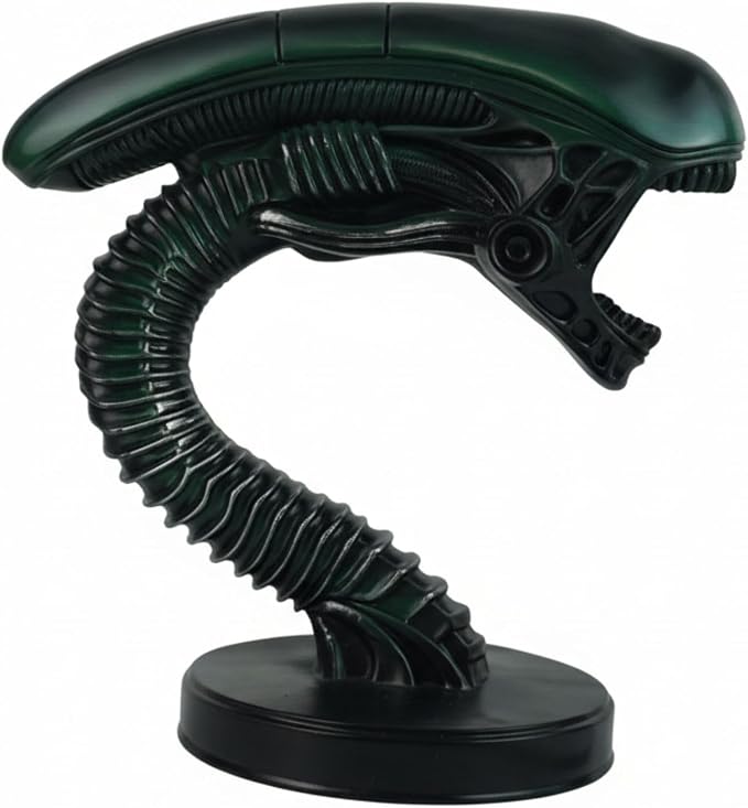 Alien Space Monster LED Desk Lamp 3D Resin Night Light for Sci-Fi Lovers, Alien Desk Lamp, Home Decorative Lighting; Horror Inspired Decorative Lamp for Desk, or Bedside Table (Mid Century) by Unknown
