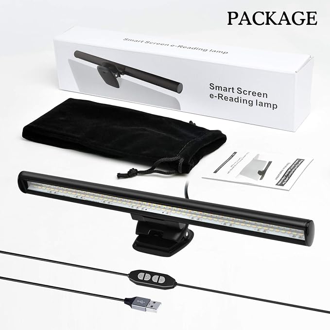 LED Monitor Screen Light Bar for Computer, USB Powered Task Lamp - Image 9