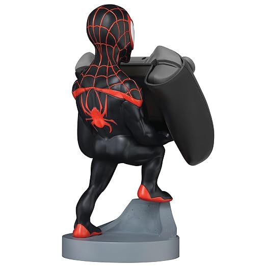 Exquisite Gaming Cable Guy - Marvel Spiderverse: Miles Morales Spiderman - Charging Controller and Device Holder - Toy - Xbox 360 - Image 8