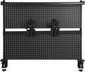 Steel Stand Pegboard with Monitor Stands Computer Accessories Clamp On Desk Organizer Shelf 51 X 34 Inch for Office Gaming Desk Workbench by Unknown