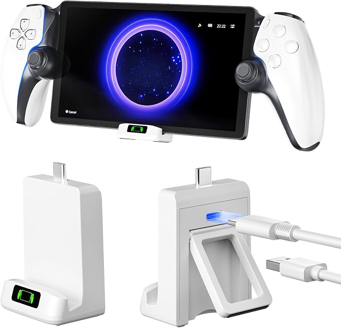 Charging Stand for PS Portal Remote Player, 2.5H Fast Charge Dock Station by Unknown