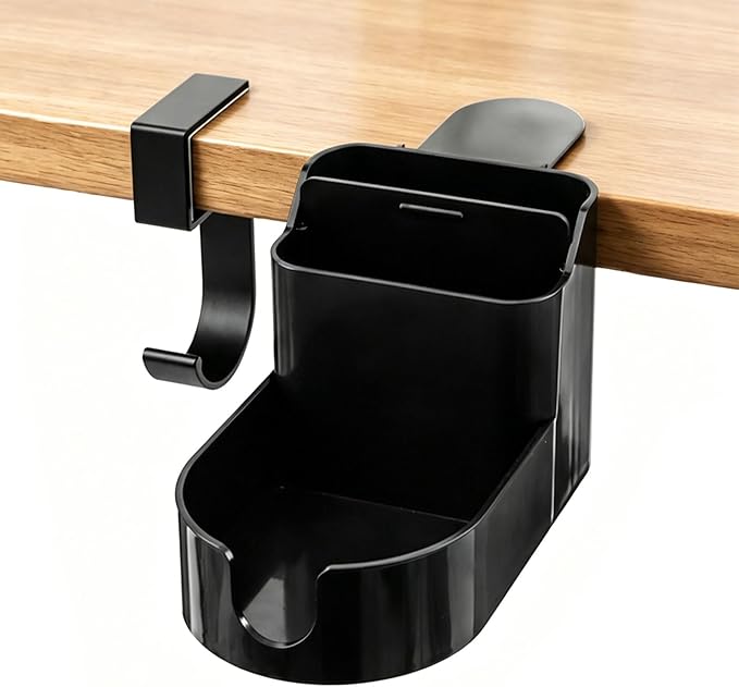 Desk Cup Holder for Coffee Cups, Tumblers, Water Bottles by Unknown