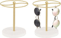 Mkono Sunglasses Organizer, Metal Glass Holder Storage Stand Display 2 Pack by Mkono