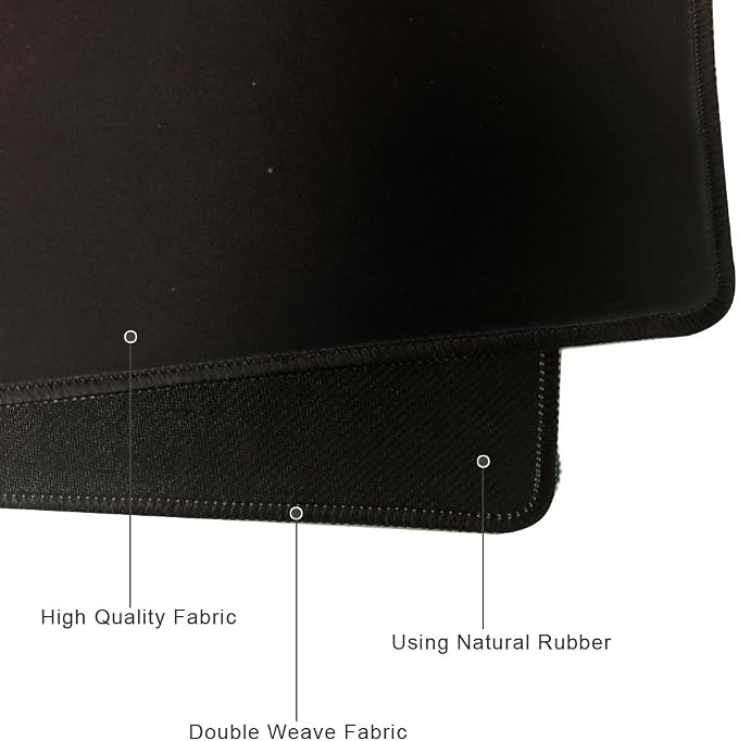 XXL Professional Large Mouse Pad & Computer Game Mouse Mat (35.4x15.7x0.1IN, 90x40 sky001) - Image 6