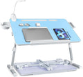 iXTRA Adjustable Laptop Lap Desk with Cooling Fan USB Light for Adults by IXTRA