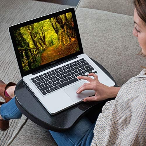 Sofia + Sam Mini Memory Foam Lap Desk Color: Black - Image 6