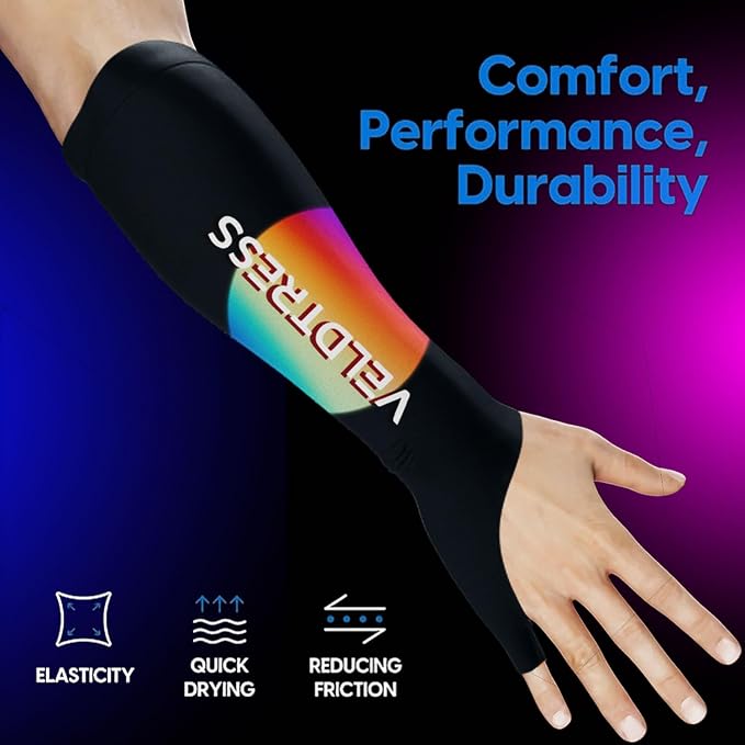 Professional Gaming Sleeve - Premium Smooth Glide Esports Arm Cover for PC Gamers FPS Competitive Play (Single) - Image 2