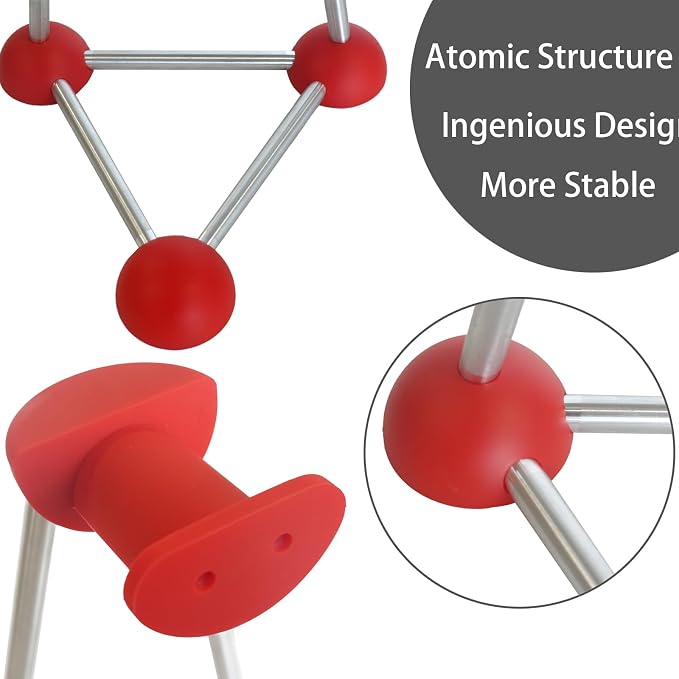 Headphone Stand, Desktop Headset Holder, Desk Earphone Stand, Gaming Headsets, for SteelSeries/Logitech/HyperX/Sony/Beats/Sennheiser/Anker/Xbox, and All Headphones. (red) - Image 5