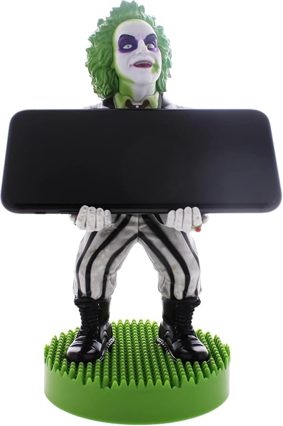 Exquisite Gaming: Warner Bros: Beetlejuice - Original Mobile Phone & Gaming Controller Holder, Device Stand, Cable Guys, Licensed Figure - Image 5
