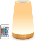 Auxmir Rechargeable Night Light, Remote Control Lamp, Light Brown-2 Pack by Auxmir