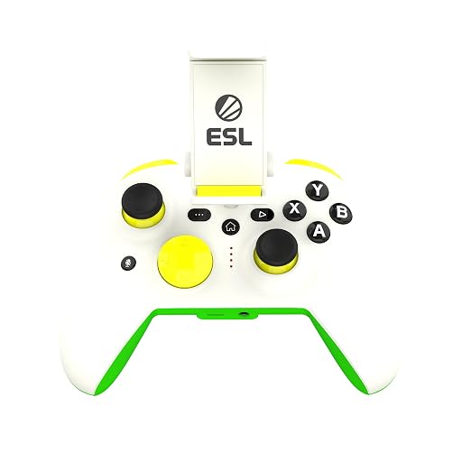 ESL Gaming Controller for Android – Wired Android Gamepad with Triggers, Power Pass Through Charging, D-Pad & Headphone Socket - Handheld Game Console Accessory with ZeroG Mobile Device Holder - Image 5