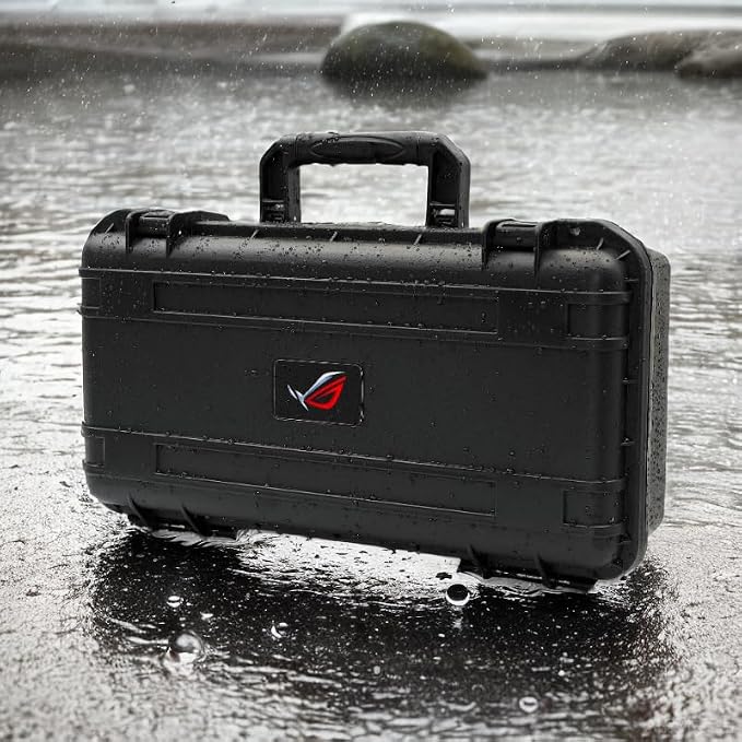 Luck&Link ROG ALLY Carrying Bag - Hard, Waterproof Case for ROG ALLY X, Controllers, Docking Station & Accessories - Large Capacity - Image 5