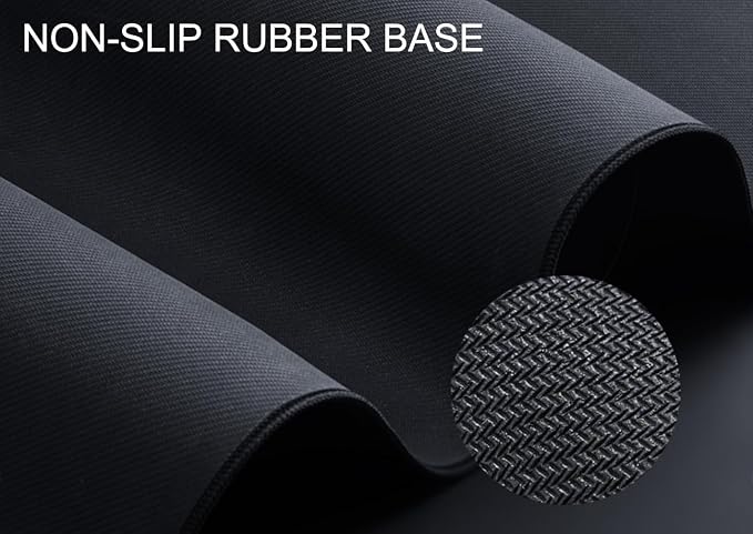 Large Mouse Pad, XXL Extended Computer Keyboard Mouse Mat with Stitched Edges, 31.5" x 15.7" Non-Slip Waterproof Rubber Base Office Big Long Gaming Mousepad for Work, Game, Office, Home, Pink - Image 3