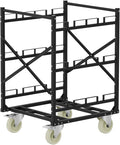 Stanchion Post Cart 6 Posts Ideal for High-Traffic Areas by DorBuphan
