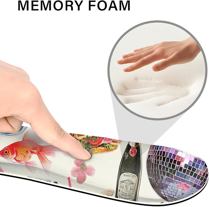 Desk Pad and Keyboard Wrist Rest, Large Mouse Pad + Keyboard Pad+Mouse Wrist Support, Non-Slip Desk Mat Protector for Office, Home 31.5×11.8 Inches Pink Girly - Image 3