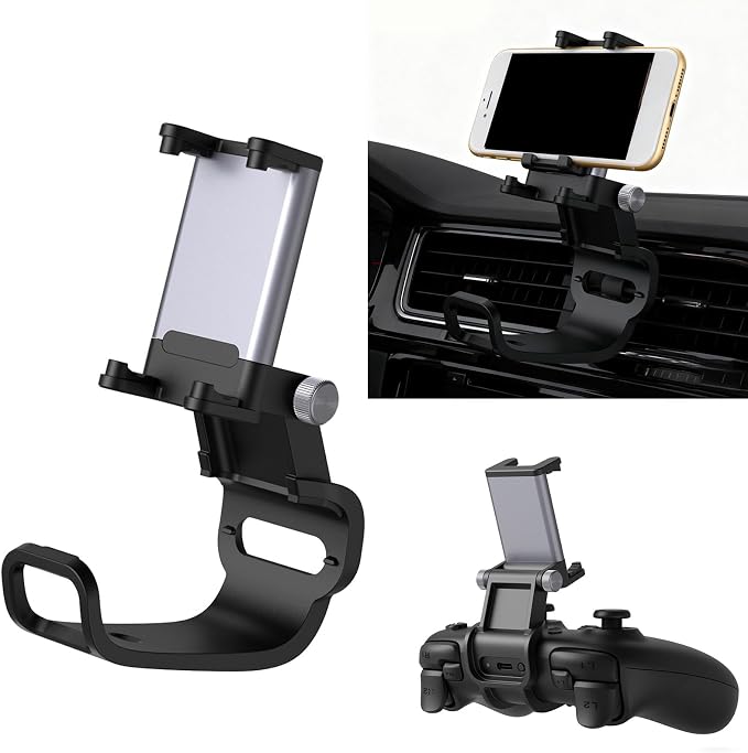 Portable Foldable Controller Mount Featuring Not Slip Base & Customizable Viewing Positions Installs for Consoles Consoles Adjustable Controller Stand - Image 2