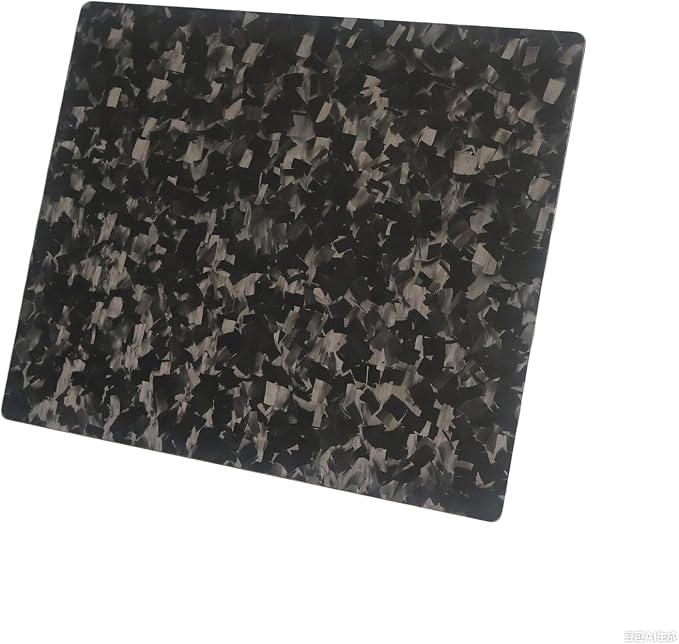 Multipurpose Carbon Fiber Mouse Pad - Hard, Thin, and Lightweight for Office, Gaming, and Daily Computer Use on Desk or Lap (3k Twill, Medium) - Image 4
