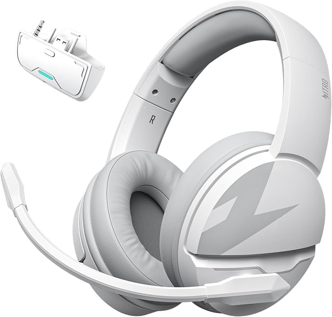 Acer 2.4Ghz Wireless Gaming Headset for Xbox Series X|S & Xbox One,Stable & 15ms Ultra-Low Latency,100Hr Battry, Bluetooth Gaming Headphones with Noise Canceling Mic for PS5,PC,Laptop, Mobile White by Unknown