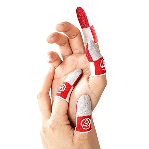 Gaming Finger Sleeves Protectors Antislip Touch Displa Gloves for Precise Mobile Game Control 4pcs FPS Gaming Finger Sleeves - Image 6