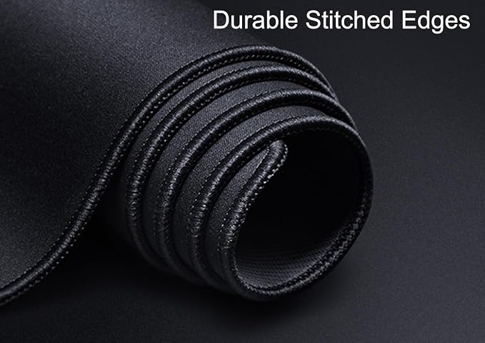 Large Gaming Mouse Pad, XXL Extended Keyboard Mouse Mat with Stitched Edges | Big MousePad 31.5" x 15.7" Non-Slip Waterproof Rubber Base Office Computer Long Mousepad for Work, Game, Office, Home - Image 4
