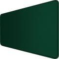 Large Mouse Pad with Stitched Edges, 47.3 X 23.6 in Desk Pad Durable Non-Slip Natural Rubber Base, Waterproof Computer Keyboard Mat for Esports Pros, Gamer, Desktop, Green by Hsmienk