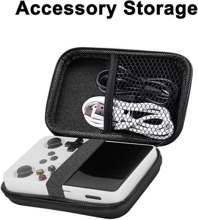 Carrying Case for R36S/ RG36 Pro/ R36 Pro/ RG353VS/ RG353V Retro Game Consoles Portable Video Gaming Console Travel Bag Protection EVA Carrying Box Handheld Emulator Storage Holder Organizer - Image 6