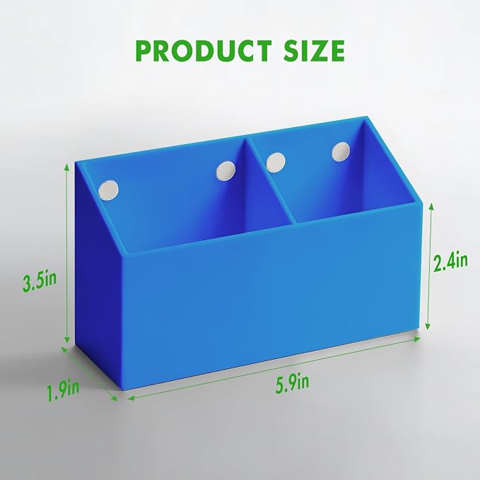 Acrylic Magnetic Pen Holder for Whiteboard,Fridge, School Supplies - Image 7