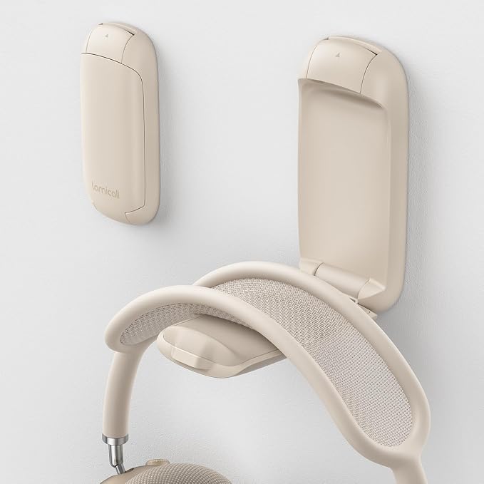 Lamicall Headphone Stand, Sticky Headset Holder, Foldable Headphone Holder by Lamicall