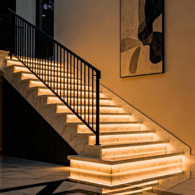 BTF-LIGHTING 3mm Width Ultra Thin COB LED Strip Light Warm White 2700K - Image 8