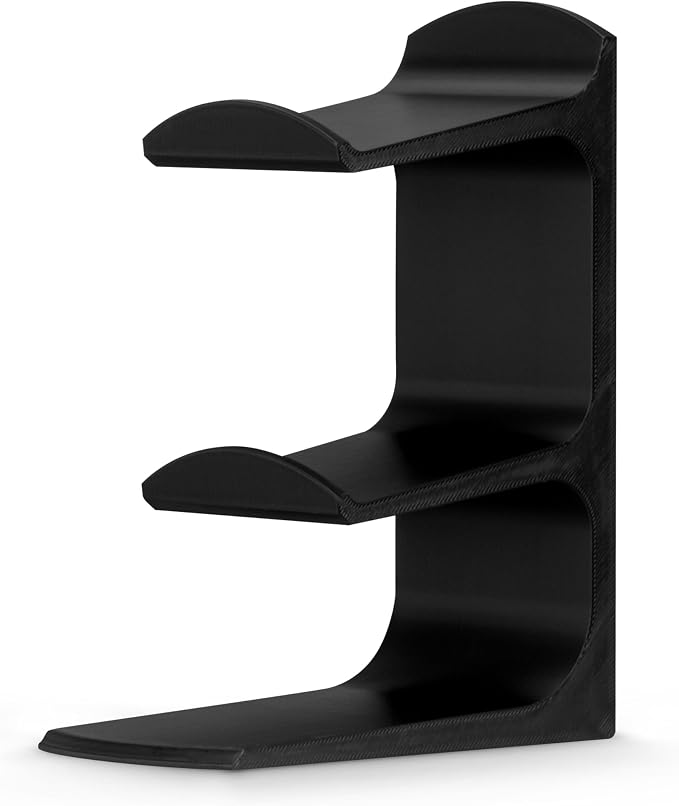 BRAINWAVZ The Sentinel - Dual Game Controller Stand for Desks, Universal Design for All Gamepads - Black - Image 8