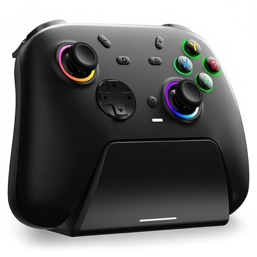 Wireless PC Controller for Windows/Switch 1,2/Android with Charging Dock by Unknown