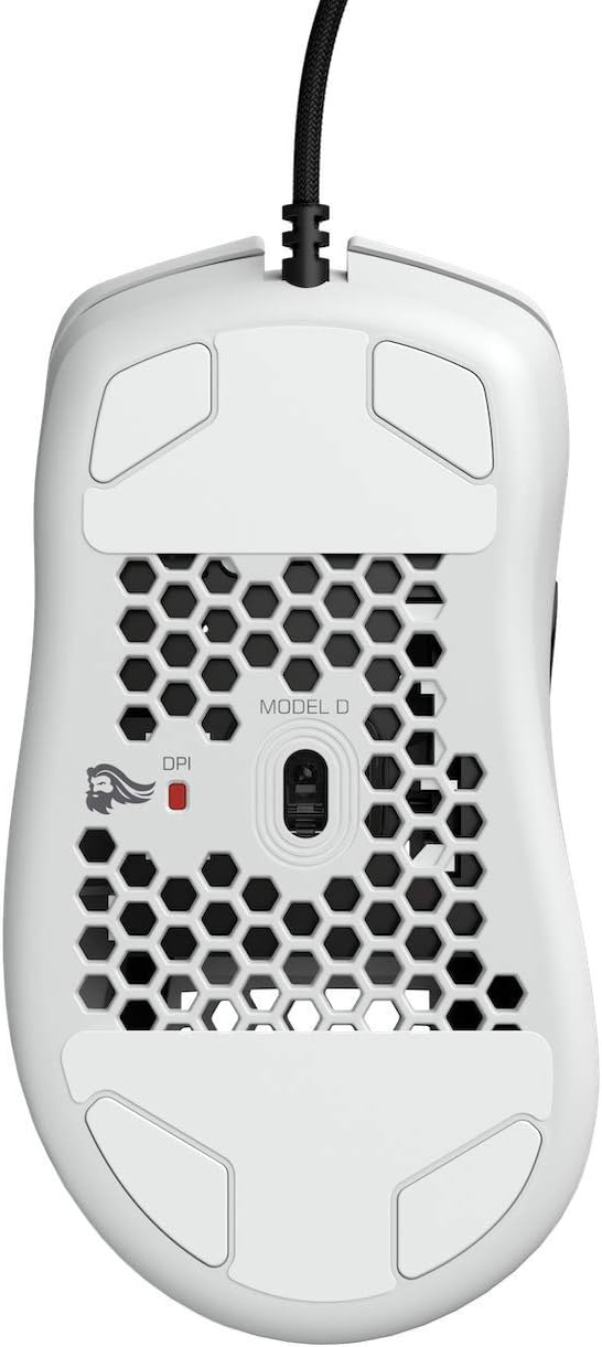Glorious Model D- (Minus) Lightweight Gaming Mouse, Matte White (GLO-MS-DM-MW) (Renewed) - Image 8