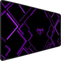TEDNETGO Large Extended Gaming Mouse Pad, Long Mouse Pads, Extra Large Big Mouse Pad with Stitched Edge, XXL Non-Slip Computer Computer Keyboard Mat for Gamer/Desktop/Office/Home, Purple by TEDNETGO