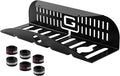 Gator Frameworks Metal Cable Management System - Mounts Under Desk for a Clutter Free Space with 1" Sapced Slots and (6) Cable Ties, (GFW-CBLMGM-MTL) by GatorCases