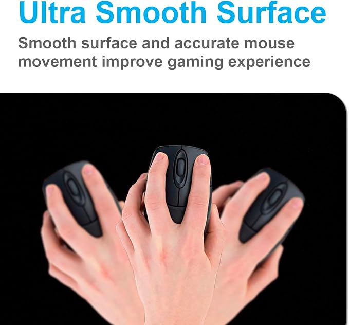 Large Black Computer Mouse Pad, Office Non Slip Gaming Desktop Keyboard Pad | Large Extended Mouse Pad; Full Desk Coverage; Waterproof Coating; Stable Anti-Slide Base For Gaming, Office, Study Daily Use - Image 4