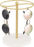 Mkono Sunglasses Organizer, Metal Glass Holder Storage Stand Display 1 Pack by Mkono