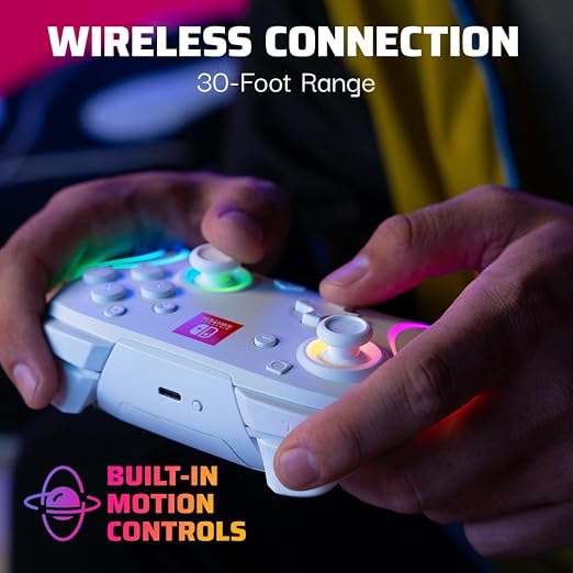 PDP Afterglow Wave Wireless RGB Gaming Controller for Nintendo Switch 2 - Image 6